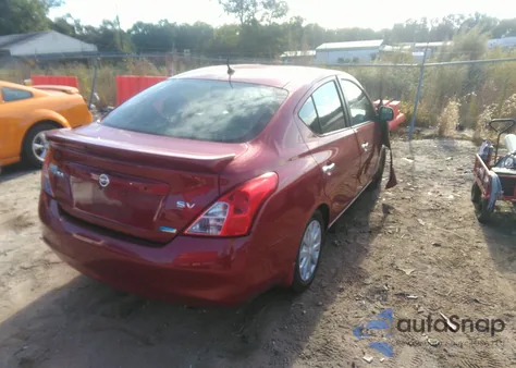 2013 Nissan Versa 1.6 Sv from USA, damaged, VIN 3N1CN7AP3DL857010